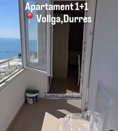 Durres, jepet me qera nga Pronari, pa-komision apartament 1+1 Kati 10, 450 € (Vollga pallati siper gelateri celes)