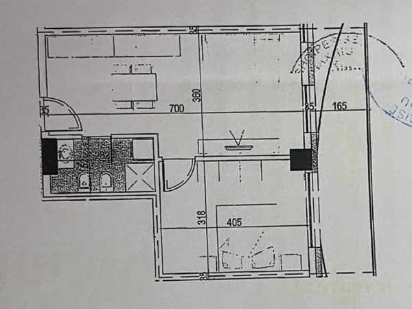 Tirane, shitet apartament 1+1+Aneks+Ballkon Kati 1, 70 m² 167.000 € 