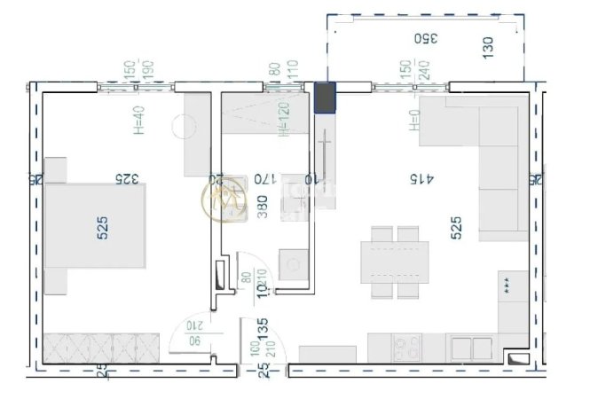 Tirane, shitet apartament 1+1 Kati 2, 67 m² 57.000 € 