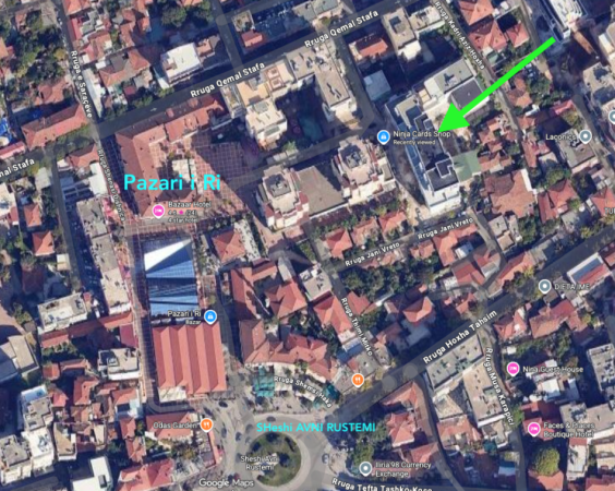 Tirane, jepet me qera dyqan Kati 0, 67 m² 1.000 € 