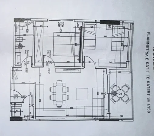 Qerret, shitet apartament 2+1+Aneks+Ballkon Kati 4, 86 m² 102.600 € (Liburna Residence)