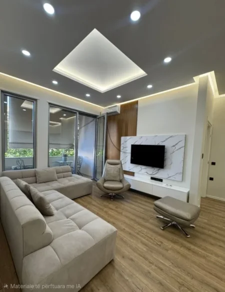Tirane, jepet me qera apartament 2+1+Ballkon , 120 m² 1.000 € (pazari i ri)