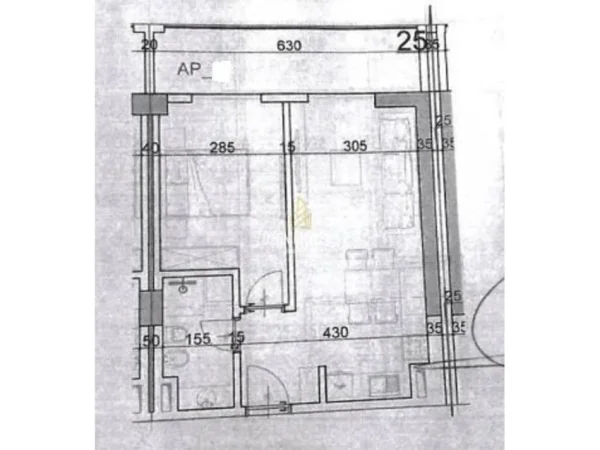 Durres, shitet apartament 1+1+Ballkon Kati 3, 72 m² 85.800 € (Kompleksi Viena, Golem, Kavajë Durrës, Albania)