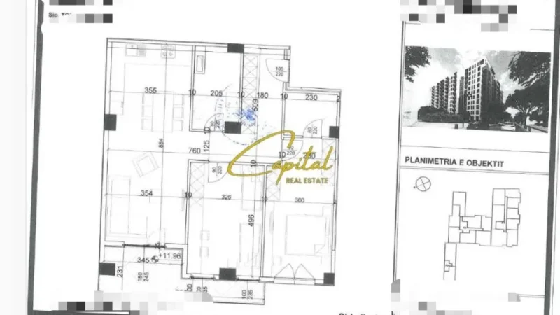 Tirane, shitet apartament 2+1 Kati 7, 131 m² 210.000 € (RRUGA DRITAN HOXHA)