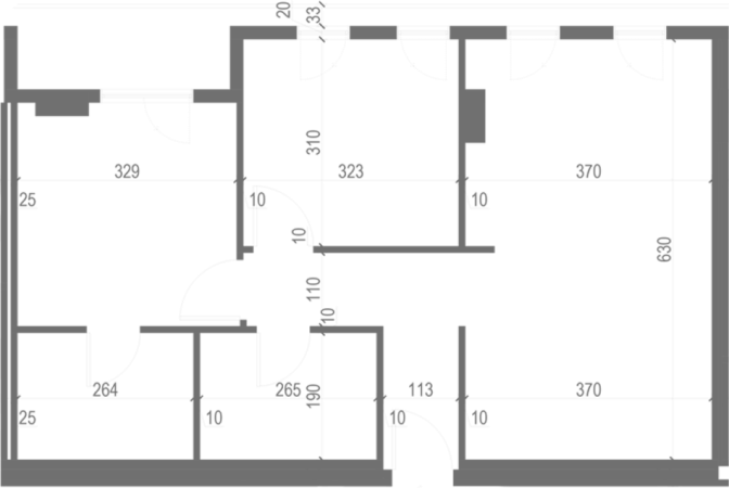 Tirane, shitet apartament 2+1 Kati 8, 87 m² 104.000 € 