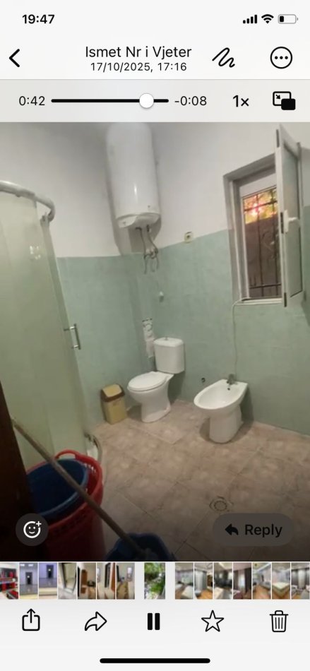 Tirane, jepet me qera apartament 2+1+Ballkon Kati 0, 98 m² 400 € (ne rrugen Ramazan Bogani Tirane)