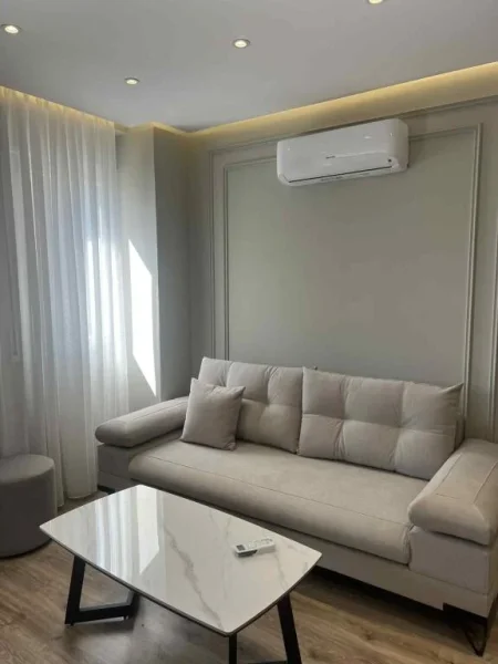 Tirane, jepet me qera apartament 1+1+Ballkon Kati 3, 50 m² 550 € (PERBALLE ZOJA E KSHILLIT RR.DRITAN HOXHA)