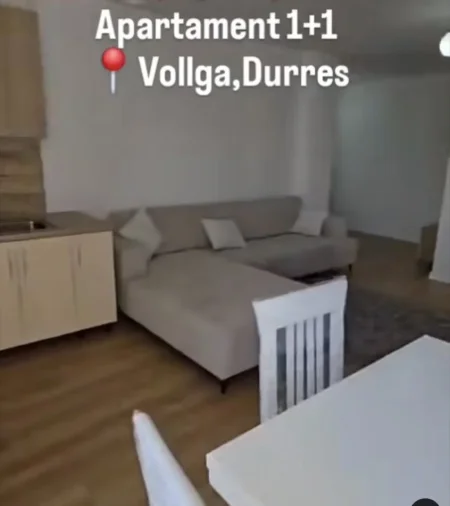 Durres, jepet me qera nga Pronari, pa-komision apartament 1+1 Kati 10, 
