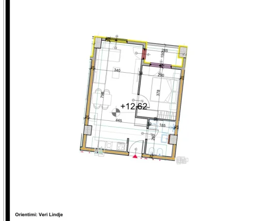Tirane, shitet apartament 1+1+Ballkon , 68 m² 80.000 € (Aluna Complex, Paskuqan)
