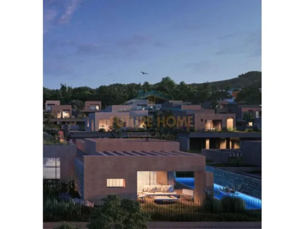 Dhermi - Palase, shitet apartament 2+1+2+Ballkon Kati 1, 142 m² 496.000 € (Green Coast II Palase)