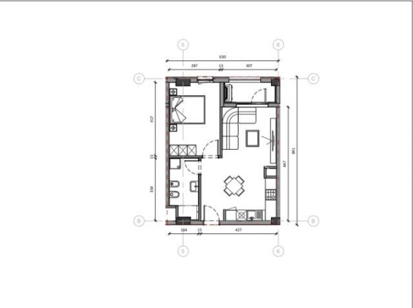 Tirane, shitet apartament 1+1 Kati 2, 61 m² 62.000 Euro (Pasho Hysa)