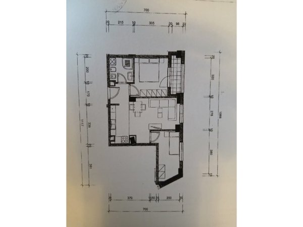 Tirane, shitet apartament 2+1+Ballkon Kati 10, 68 m²