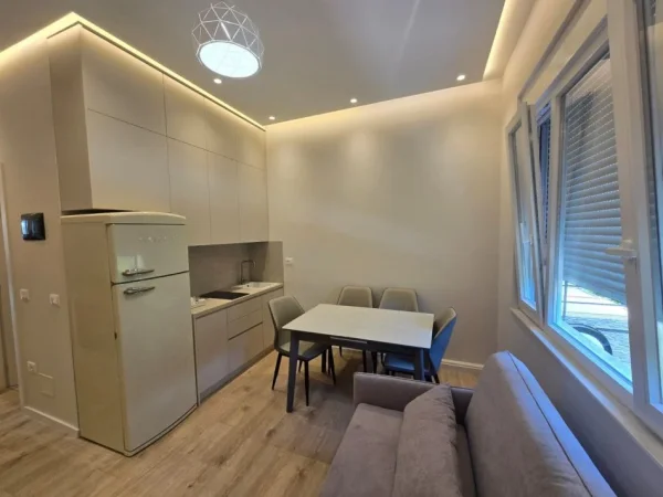 Tirane, jepet me qera apartament 1+1 Kati 1, 65 m² 650 € (Rruga e Dibrës)