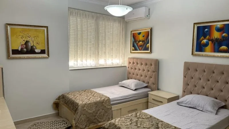Tirane, jepet me qera apartament 2+1+Ballkon Kati 5, 100 m² 600 € (Don Bosko)
