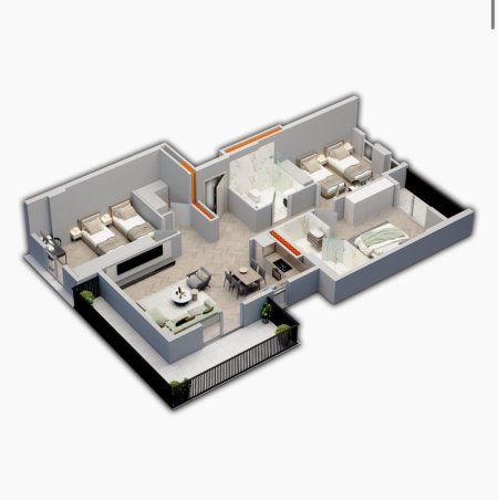 Tirane, shitet apartament 3+1 , 161 m² 169.700 € (UNIVERS CITY)