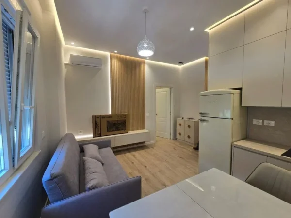 Tirane, jepet me qera apartament 1+1 , 65 m² 650 € (Rruga e Dibrës)