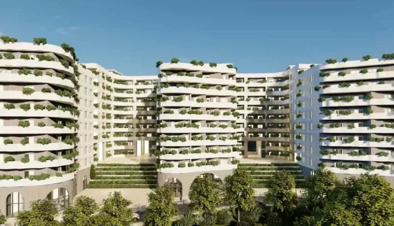 Tirane, shitet apartament 1+1 , 68 m² 82.440 € (Aluna Residence, Tiranë)