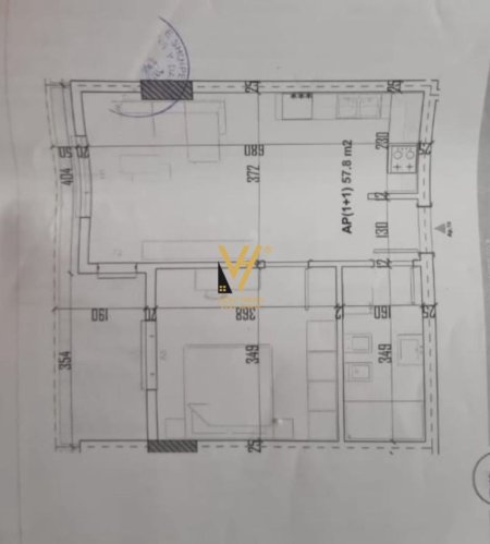 Tirane, shitet apartament 1+1+Ballkon Kati 3, 67 m² 64.000 € (KAMEZ)
