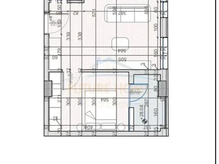 Tirane, shitet apartament 1+1 Kati 8, 70 m² 114.700 € 