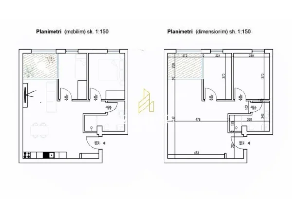 Sarande, shitet apartament 2+1+Ballkon Kati 1, 144.000 m² 172.900 € (Sarandë)