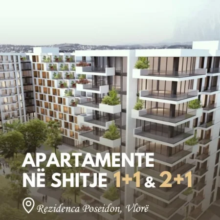 Vlore, shitet apartament 2+1+Ballkon Kati 3, 100 m² 230.000 € (rruga lungomare)