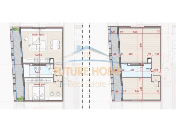 Tirane, shitet apartament 1+1+Ballkon Kati 13, 97 m² 234.000 € (Rezidenca Top Seven Tower)