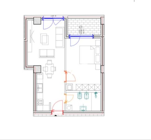 Tirane, shitet 1+1 Kati 3, 78 m² 130.000 € (MARA RESIDENCE – DON BOSKO)