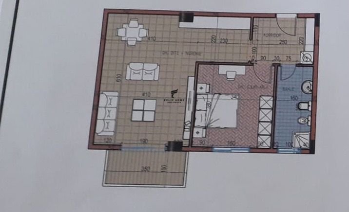Tirane, shitet apartament 1+1 , 75 m² 88.000 € (FRESKU)