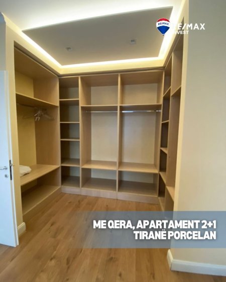 Tirane, jepet me qera apartament 2+1 Kati 5, 110 m² 600 € (Kompleksi “Xhura”, Porcelan)