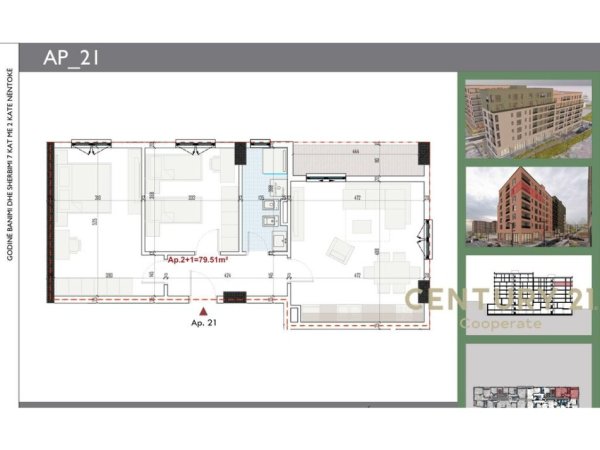 Tirane, shitet apartament 2+1 Kati 5, 92 m² 105.000 € (Ringside Rezidenc , Paskuqan)