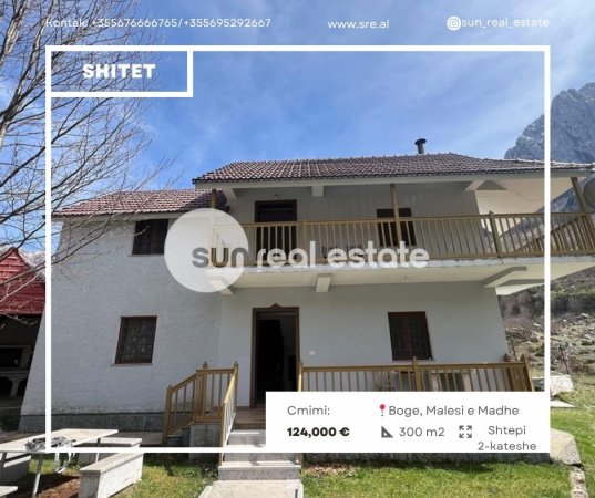 Malesi e Madhe, shitet Vile 2+1+Ballkon Kati 0, 300 m² 124.000 € (BOGE)
