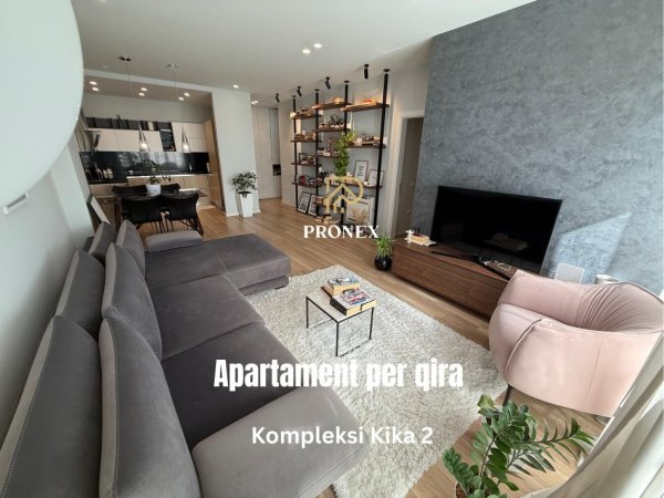 Tirane, jepet me qera apartament 2+1+Ballkon Kati 7, 112 m² 1.200 € (Komuna e Parisit, Kompleksi Kika 2)