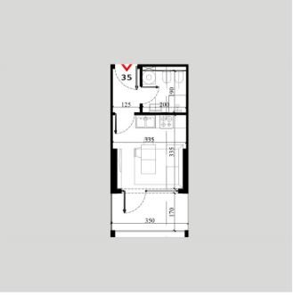 Shitet Super Apartament me Pamje nga Deti ne Shëngjin/Lezhe,  Kati 4, 31 m² 47.865 €URO