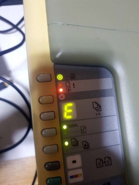 Printer. Scan. Copy . /Boje ka, nxjerr E/ error/ 25 mij lek te vjetra