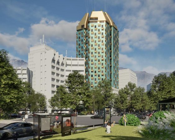 Tirane, shes apartament 1+1+Ballkon Kati 11, 75 m² 218.000 € (Bazaar Gate)