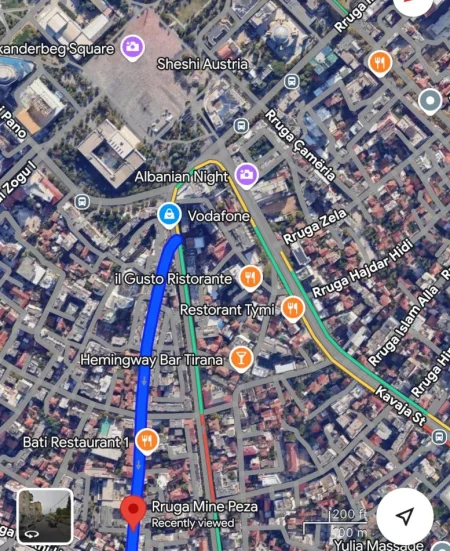 Tirane, jepet me qera ambjent biznesi Kati 0, 120 m² 2.700 € (Rruga Mine Peza)