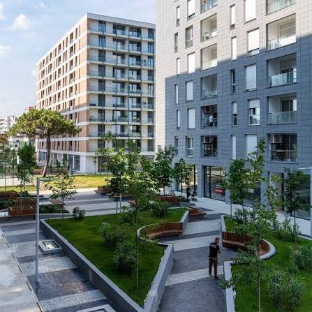 Tirane, jepet me qera apartament 1+1+Ballkon Kati 6, 60 m² 650 € (Fiori Di Bosco)