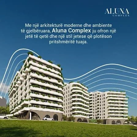 Tirane, shitet garsonier , 58 m² 57.000 € (Aluna Complex, Paskuqan)