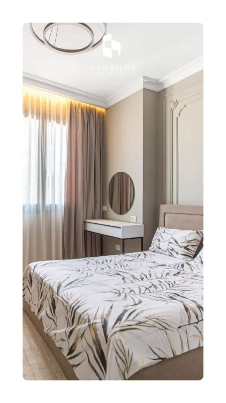 Tirane, jepet me qera apartament 2+1 Kati 8, 117 m² 1.500 € 