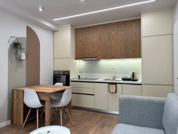 Tirane, jepet me qera apartament 1+1 Kati 3, 50 m² 500 € (Prane Harry Fultz.)