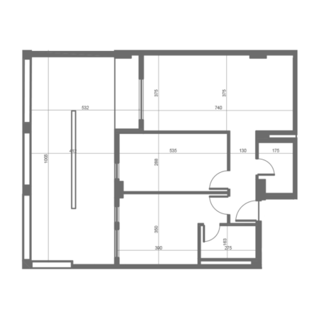 Tirane, shitet apartament 2+1+Ballkon Kati 7, 109.500 m² 109.500 € 