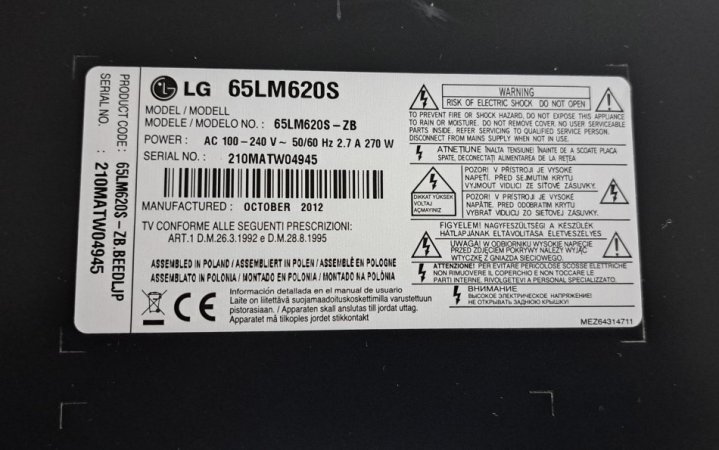 Tirane, shes Smart TV Shitet tv LG 65&quot;