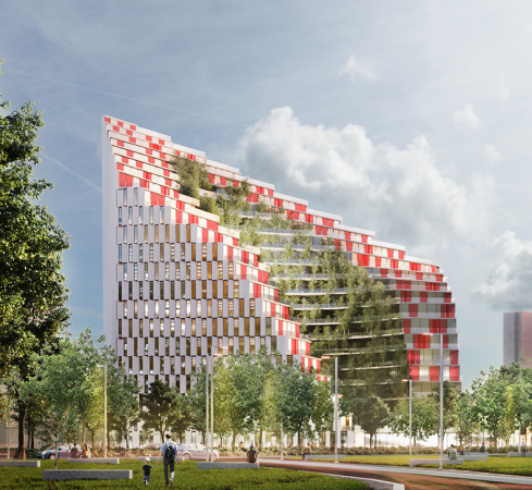 Tirane, shitet apartament 1+1 Kati 14, 85 m² (BUlevardi GJergj Fishta)