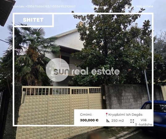 Shkoder, shitet Vile 3 Katshe Kati 0, 250 m² 300.000 € (ISH DEGA)