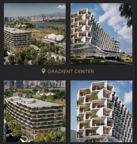 Tirane, shitet apartament 1+1+Ballkon Kati 3, 91 m² 237.120 € (Liqeni i Tiranes, Gradient Residence)