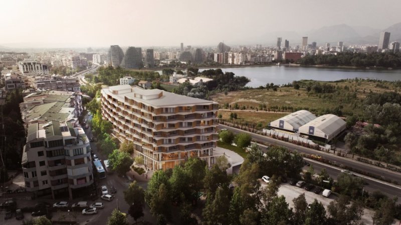 Tirane, shitet apartament 1+1+Ballkon Kati 3, 91 m² 237.120 € (Liqeni i Tiranes, Gradient Residence)