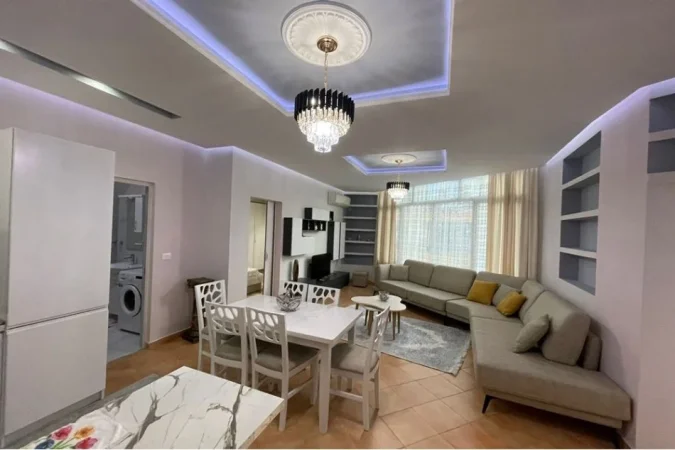 Tirane, jepet me qera apartament 1+1 Kati 3, 65 m² 600 € (Liqeni i Thate)