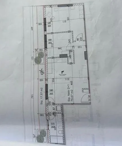 Tirane, shitet apartament 2+1 Kati 10, 109 m² 172.000 € (ISH FUSHA E AVIACIONIT)