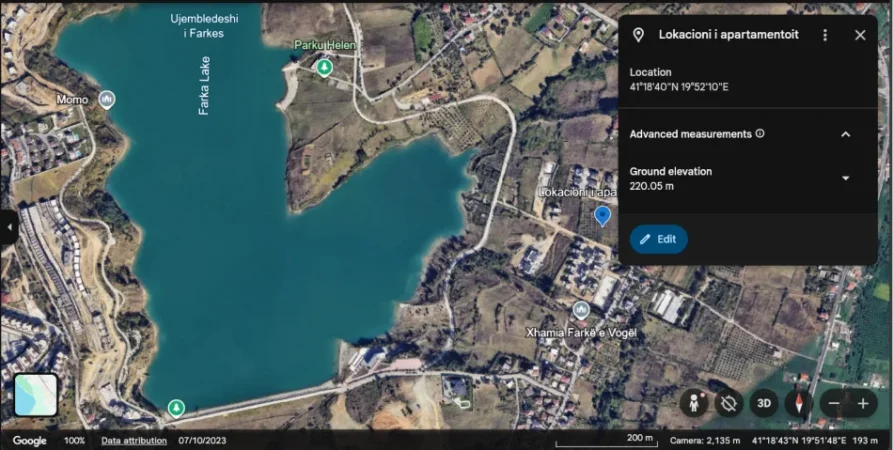 Tirane, shitet nga Pronari, pa-komision apartament 2+1+Aneks+Ballkon Kati 2, 153 m² 300.000 € (Farke e Vogel)