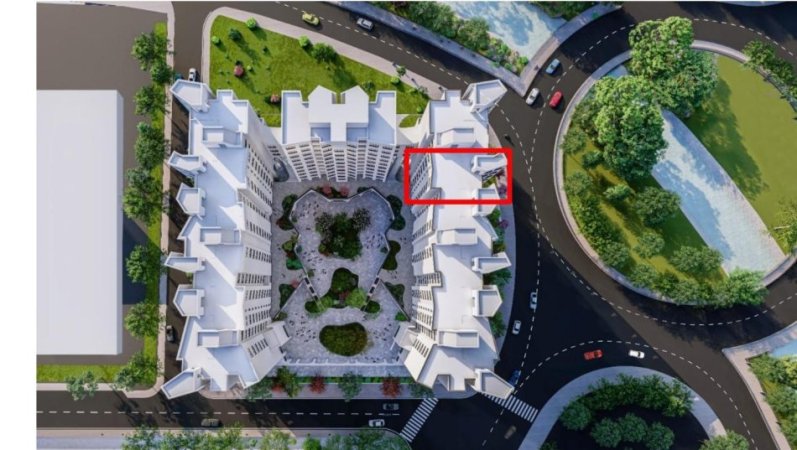 Tirane, jepet me qera ambjent biznesi Kati 0, 126 m² 1.400 € (RIVER RESIDENCE)